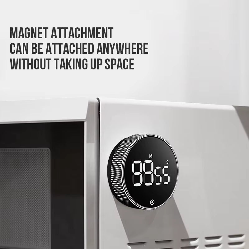 Digital Magnetic Kitchen Timer - LED Display