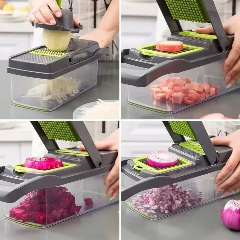 Xiaomi 14/16 in 1 Multifunctional Vegetable Chopper Cutting 