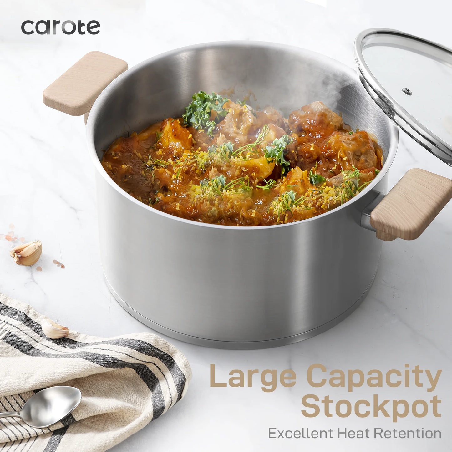 7-Piece Stainless Steel Cookware Set