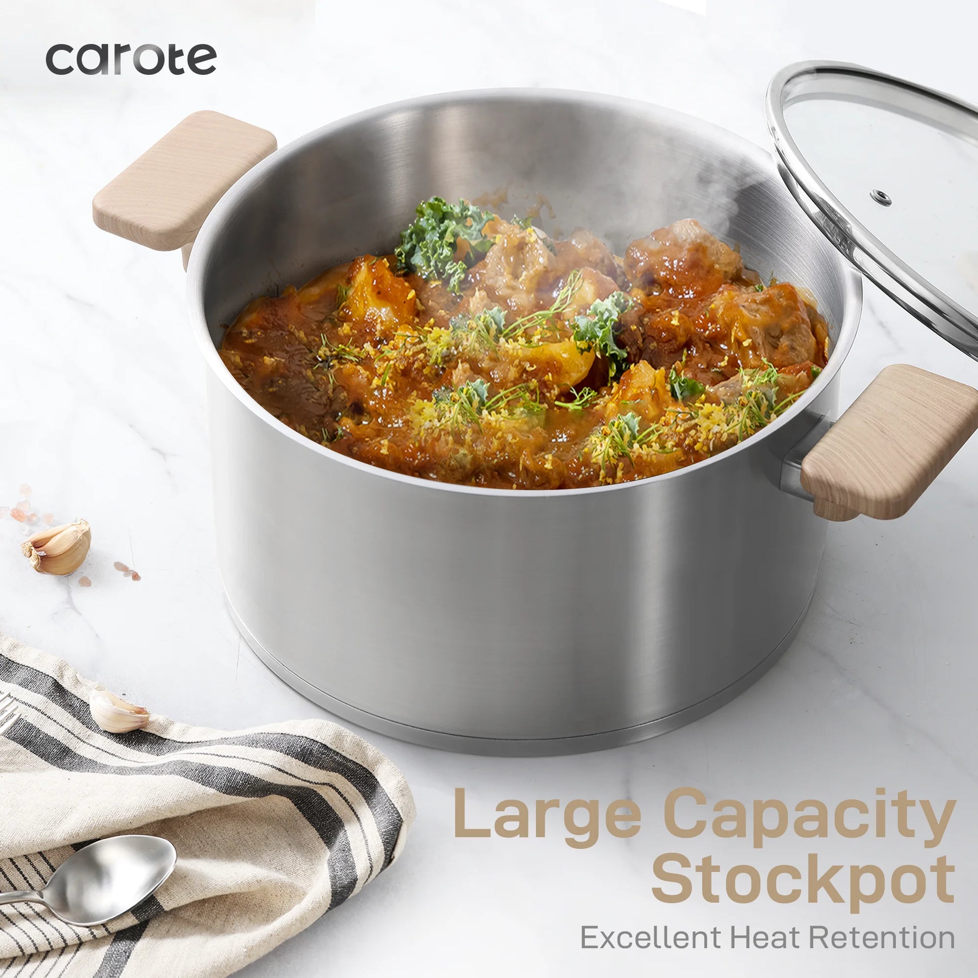 7-Piece Stainless Steel Cookware Set