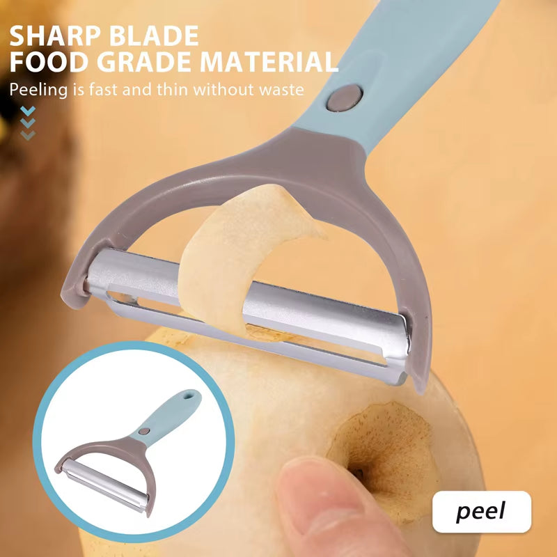Premium 3-In-1 Vegetable Peeler Set