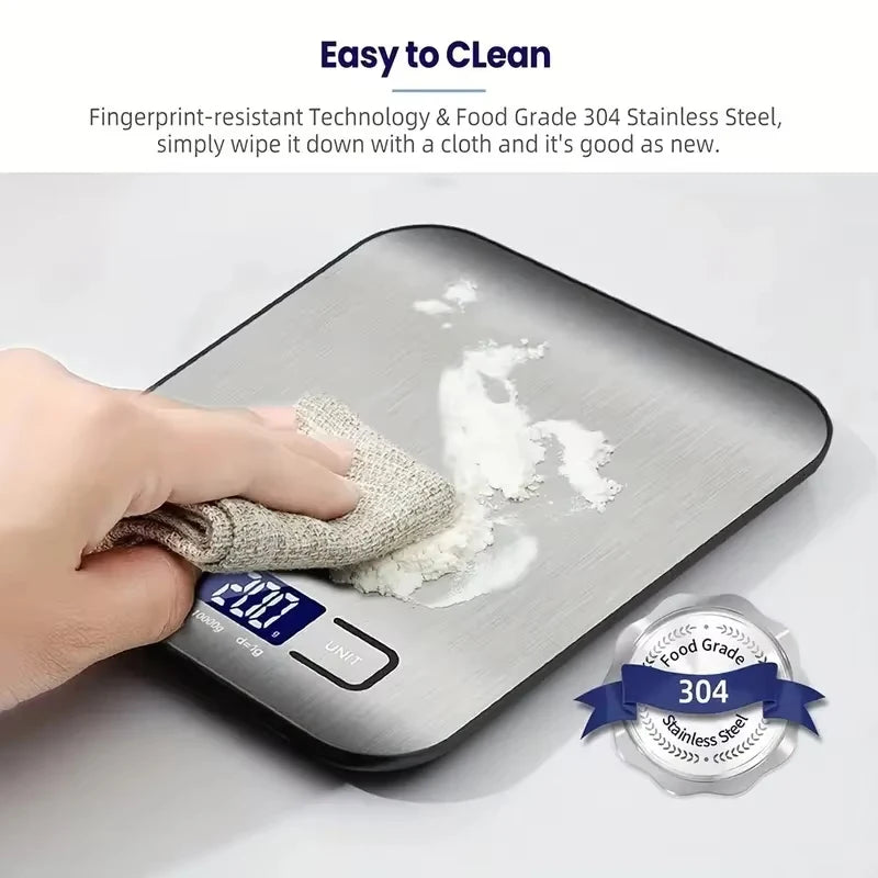 5/10KG Digital Kitchen Scale - LED Digital 