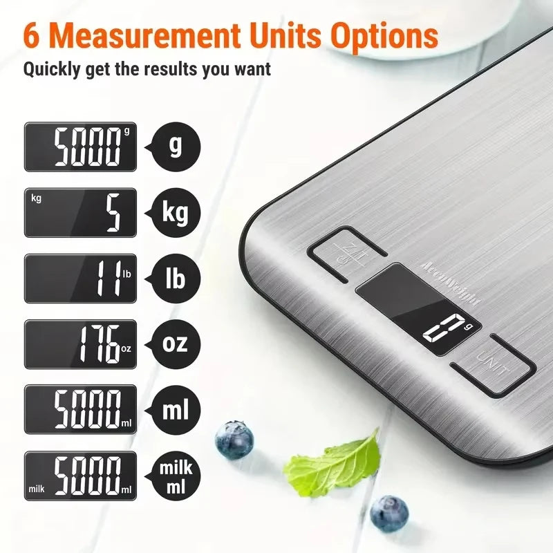 5/10KG Digital Kitchen Scale - LED Digital 
