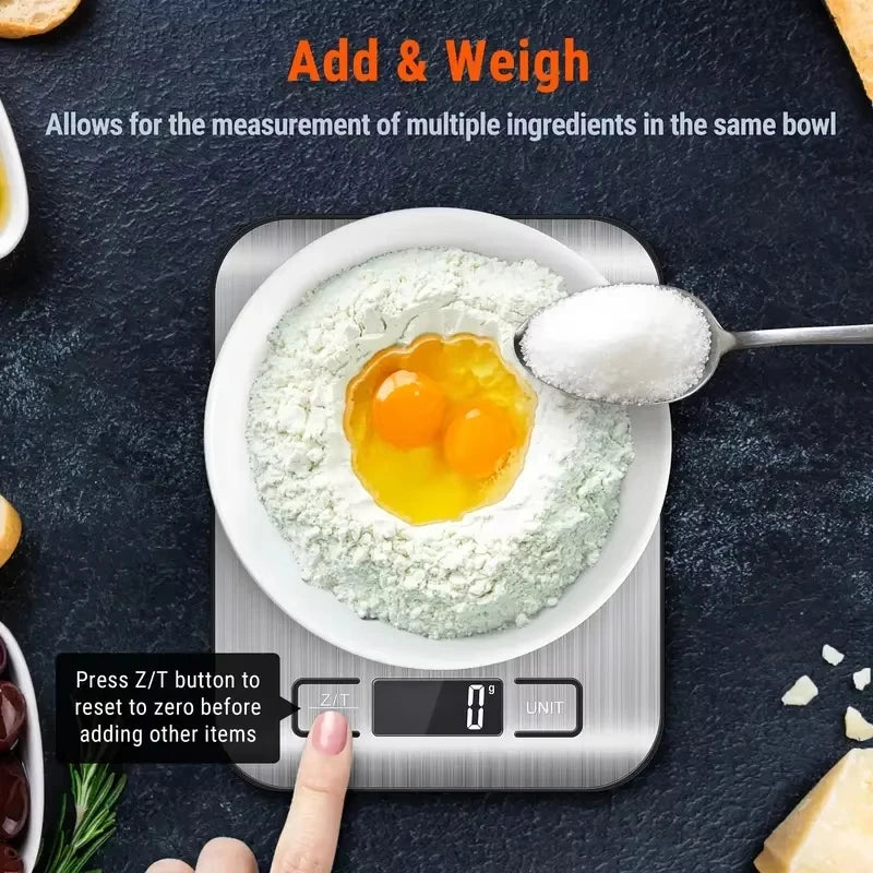 5/10KG Digital Kitchen Scale - LED Digital 