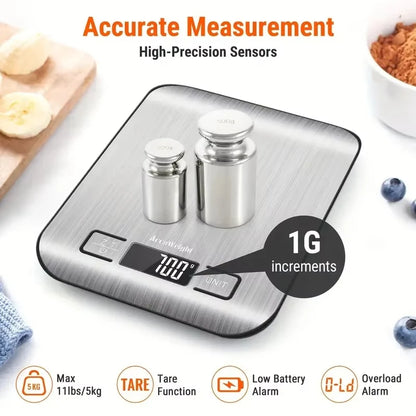 5/10KG Digital Kitchen Scale - LED Digital 
