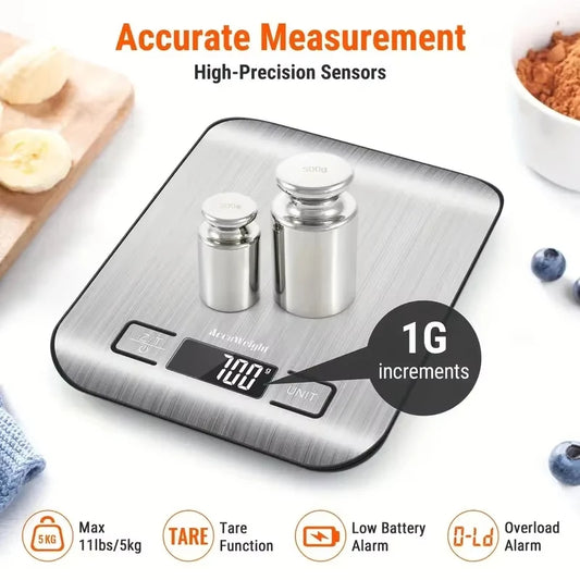 5/10KG Digital Kitchen Scale - LED Digital 
