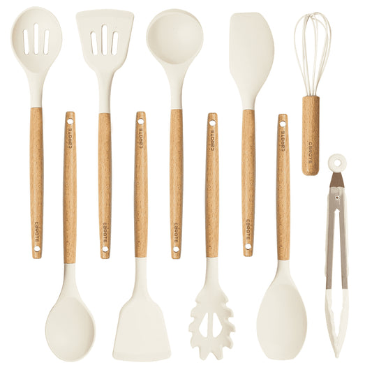 10 Pcs Silicone Cooking Utensils Set