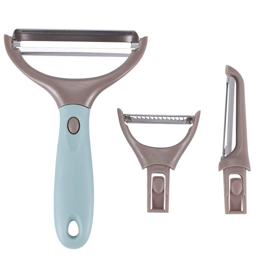 Premium 3-In-1 Vegetable Peeler Set